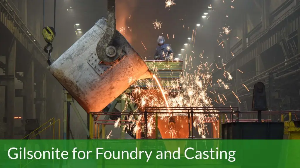 gilsonite foundry casting