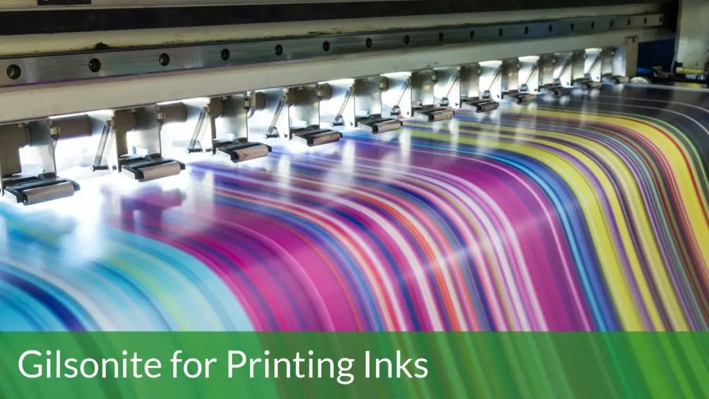 Dubai Gilsonite for printing inks
