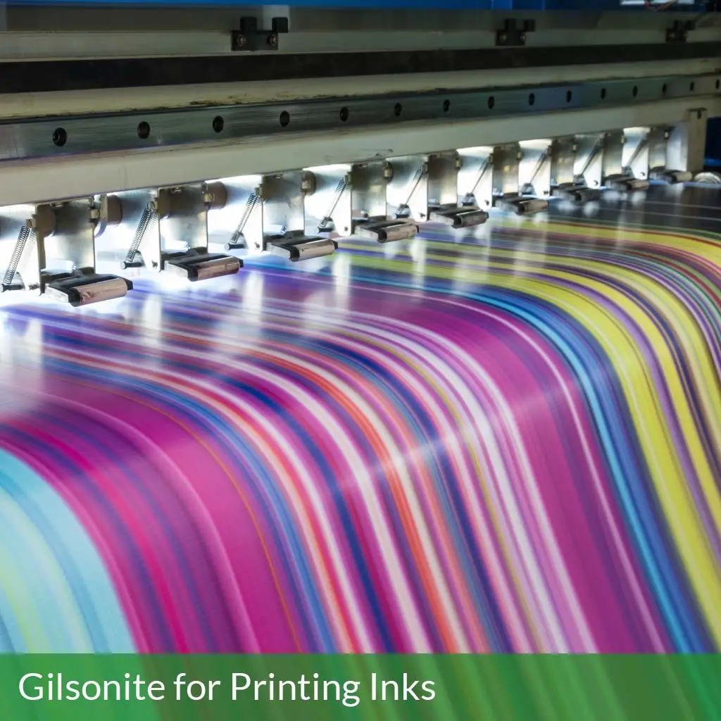 gilsonite printing inks